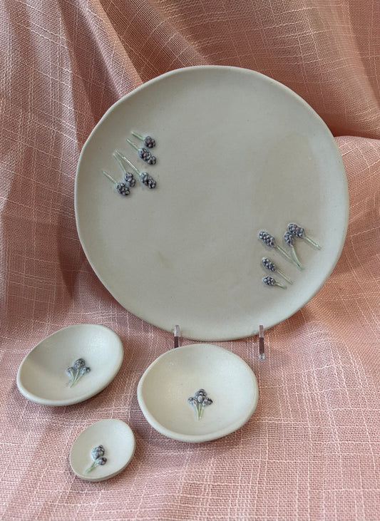 8" Decorative Dish - Lavender Collection