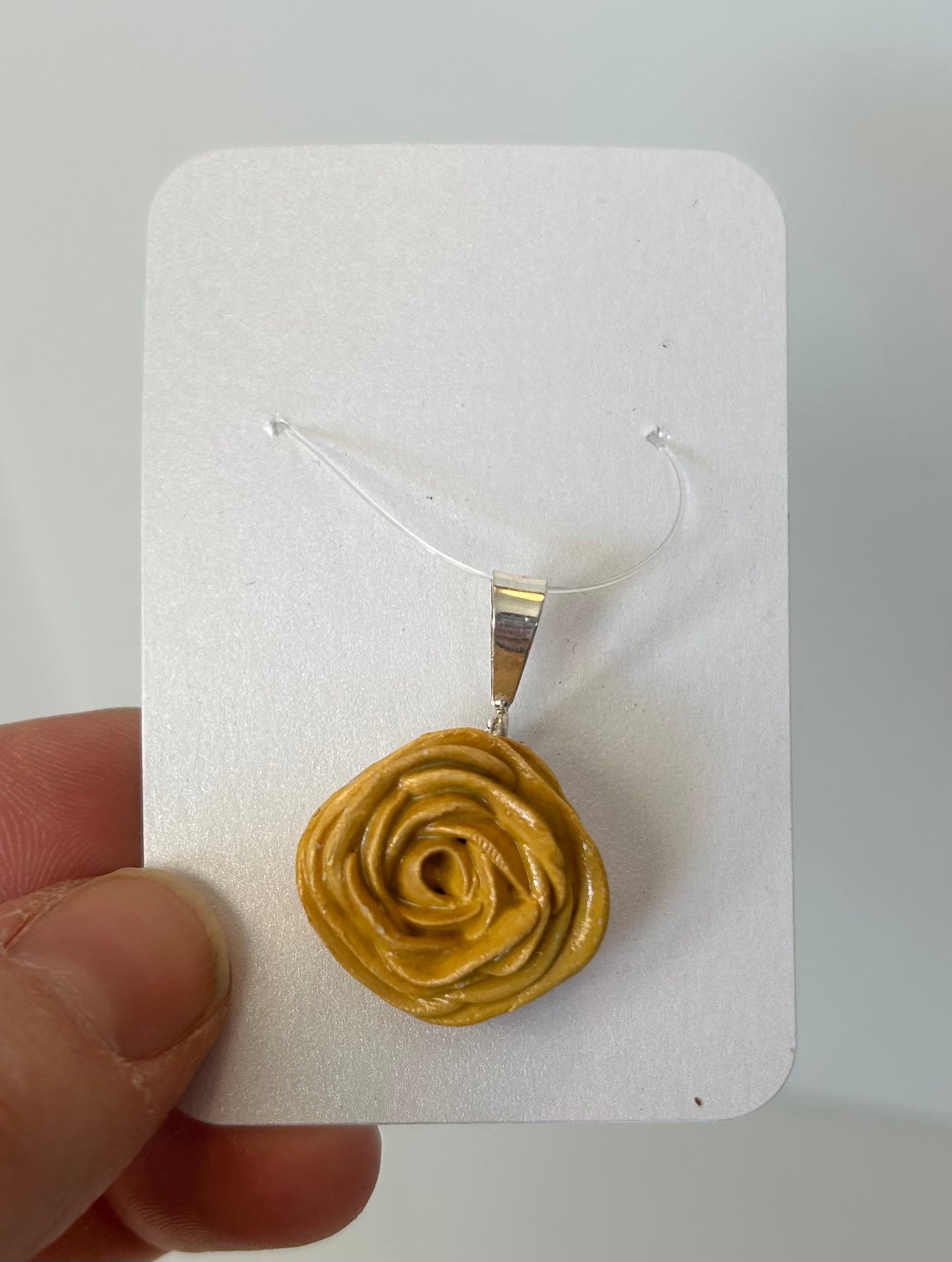 Large Rose Pendant