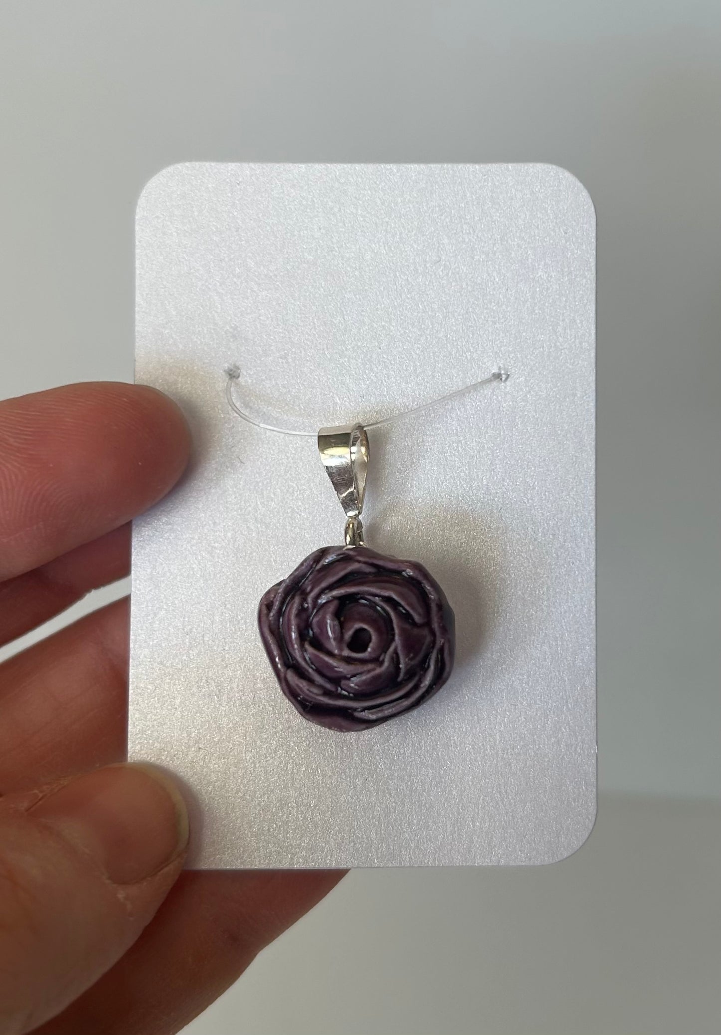 Large Rose Pendant