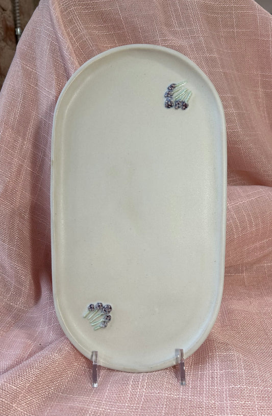 Large Oval Catch All Tray - Lavender Collection