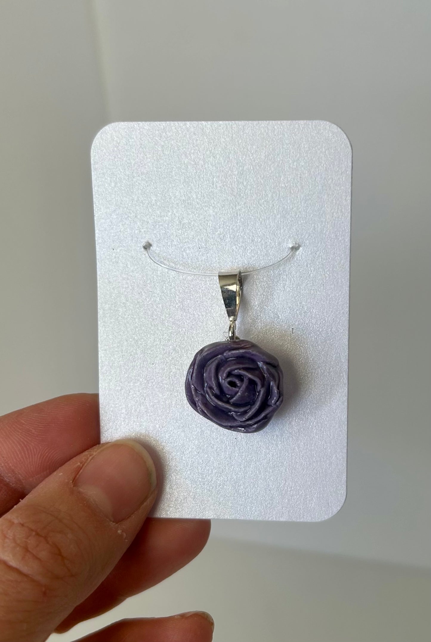 Large Rose Pendant