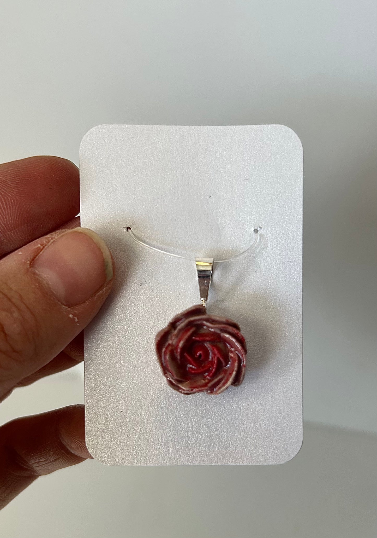 Large Rose Pendant