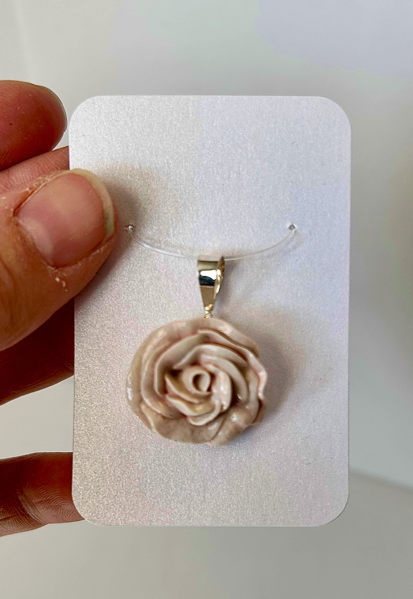 Large Rose Pendant