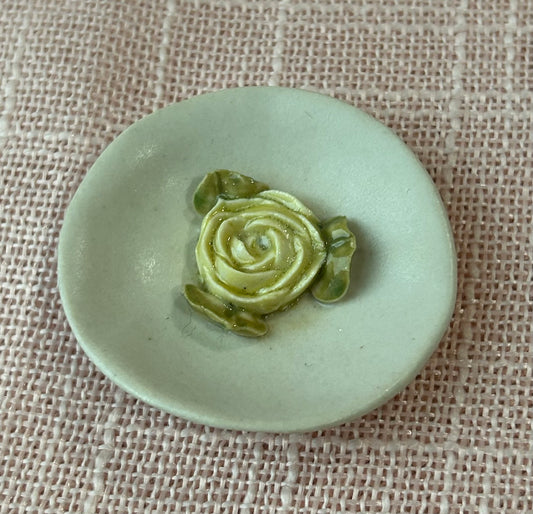 1.75' Ring Dish - Yellow Rose Collection