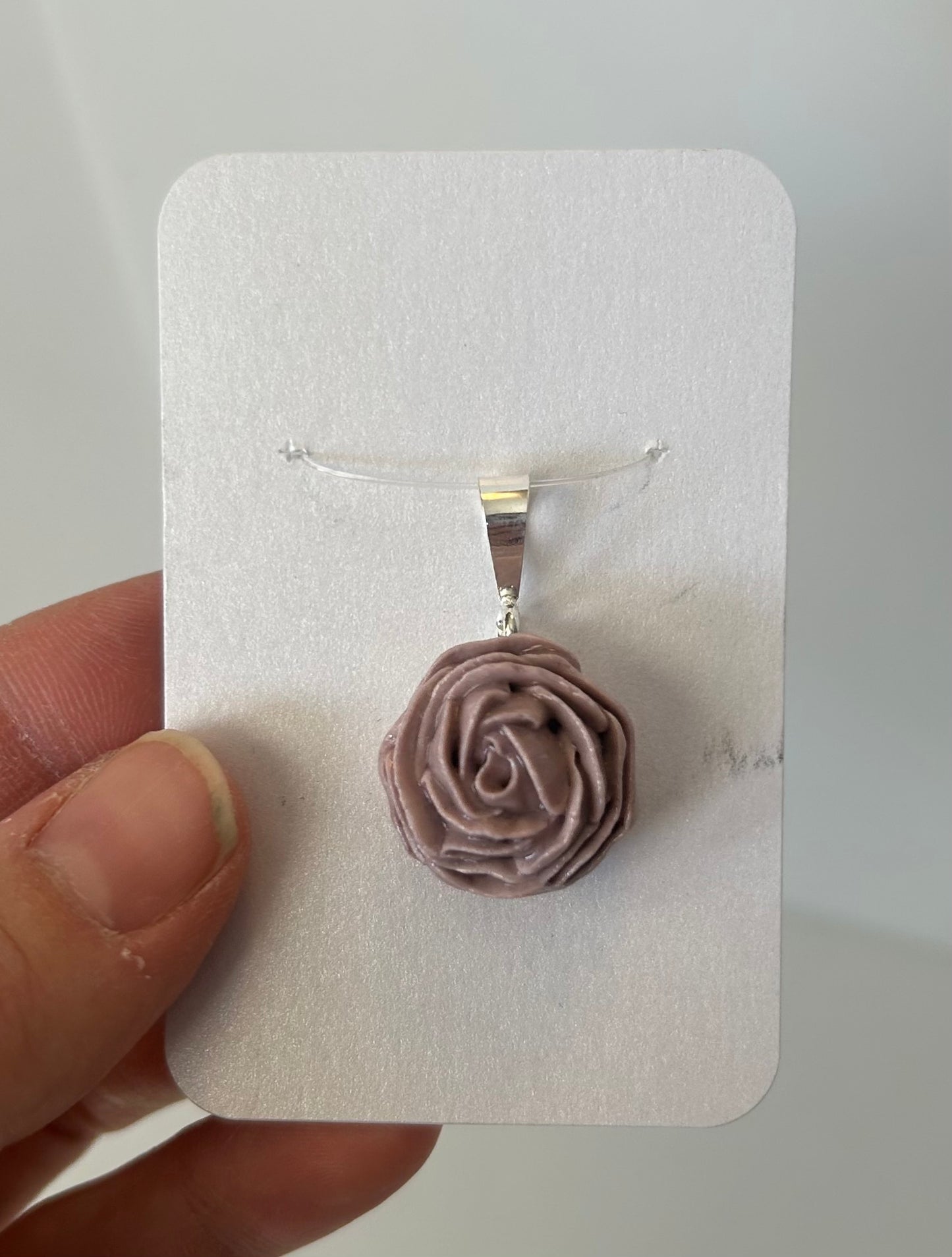 Large Rose Pendant