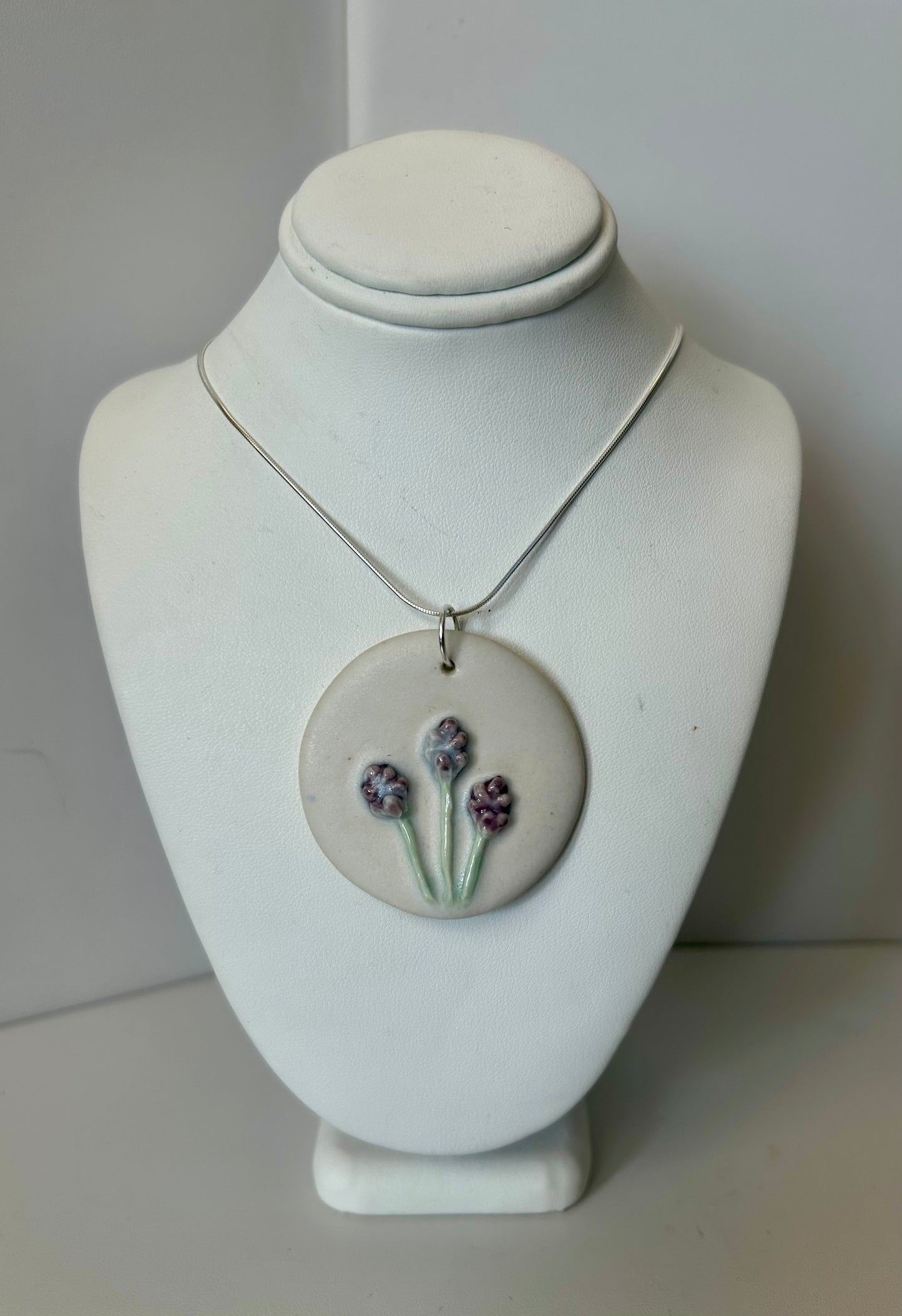 Lavender Statement Pendant